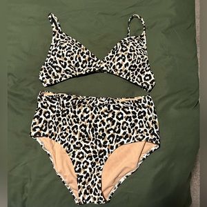 J Crew Printed Bikini